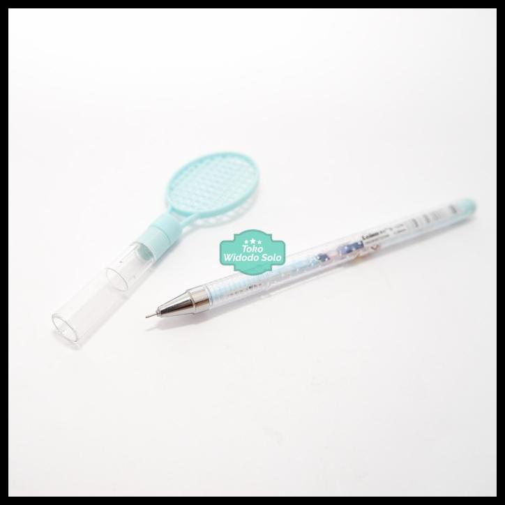 

Pulpen Gel Hitam Bentuk Raket Badminton Bulu Tangkis 1 Lusin Sale!