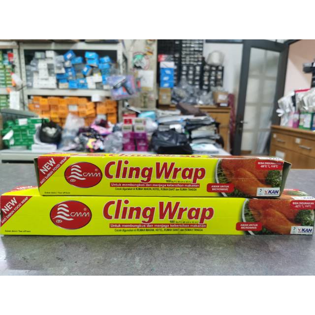 Cling wrap Stretch Film makanan CMM
