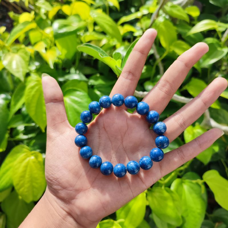 Gelang Marjan Biru Size 12mm,14mm,16mm 100% Original