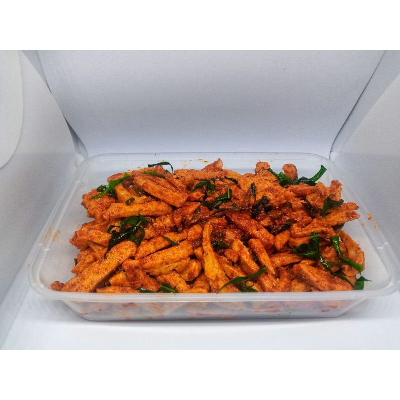 

Basreng baso goreng Boxx ukuran 500ml
