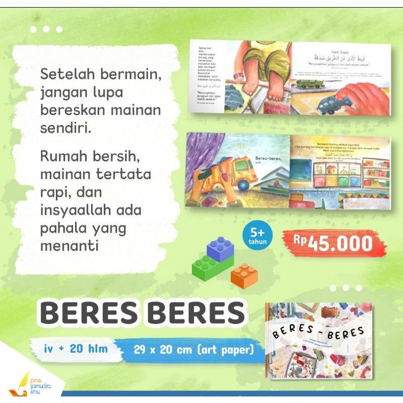 Beres beres Pinisi Samudera Ilmu Buku Cerita Anak