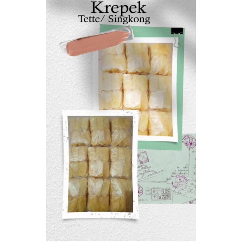 

keripik/krepek