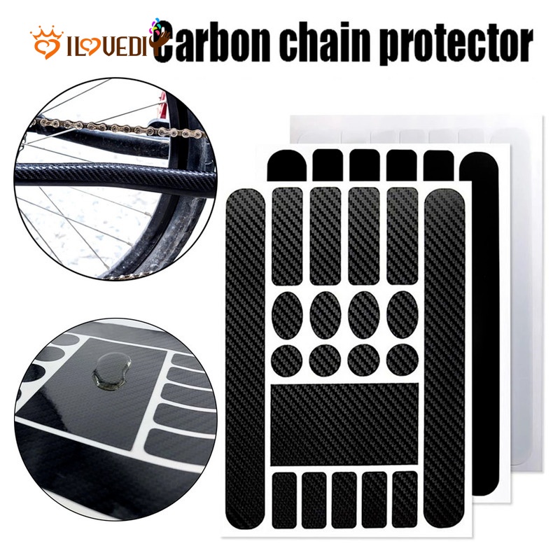 Stiker Pelindung Sepeda Gunung Bahan PVC Ukuran 23CM Tahan Air Anti Gores