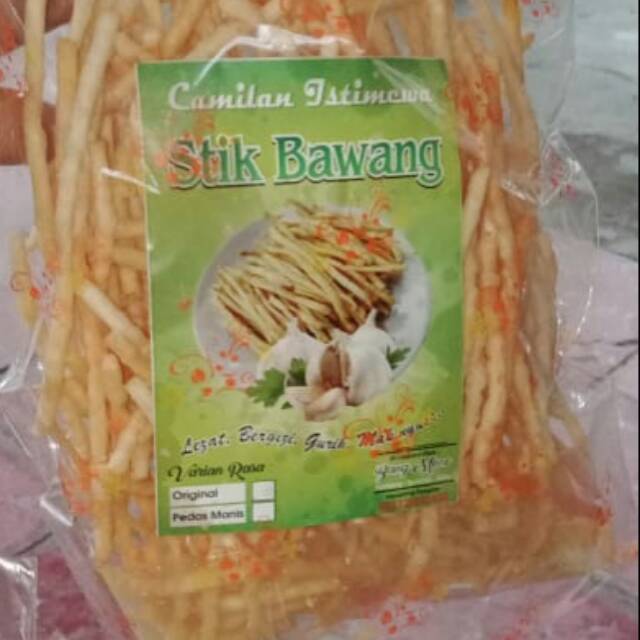 

Camilan istimewa stik bawang