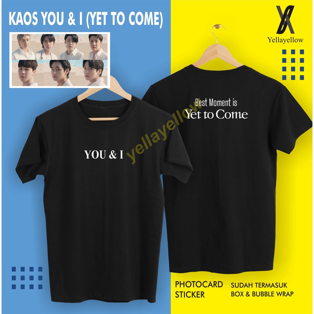 kaos bts proof yet to come army kpop