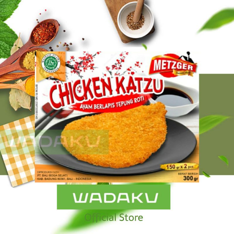 

CHICKEN KATSU HALAL METZGER AYAM KATZU 300G (2PCS)