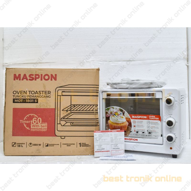 Maspion Oven Listrik MOT 1801S