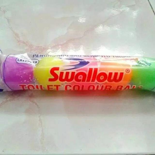 Kapur Barus Swallow Toilet Colour Ball 200 Gram