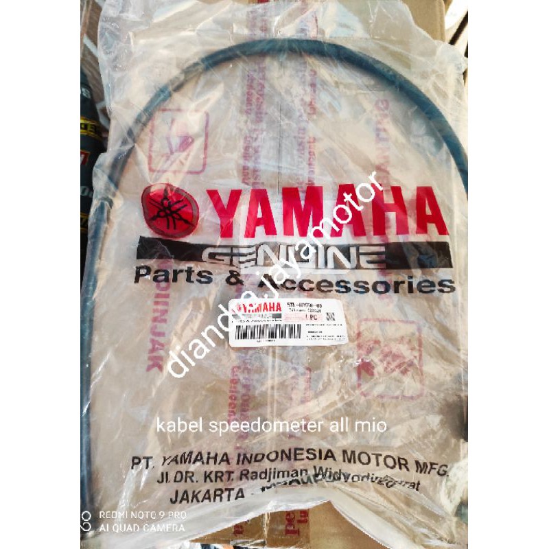 kabel speedometer / km asli yamaha matic mio