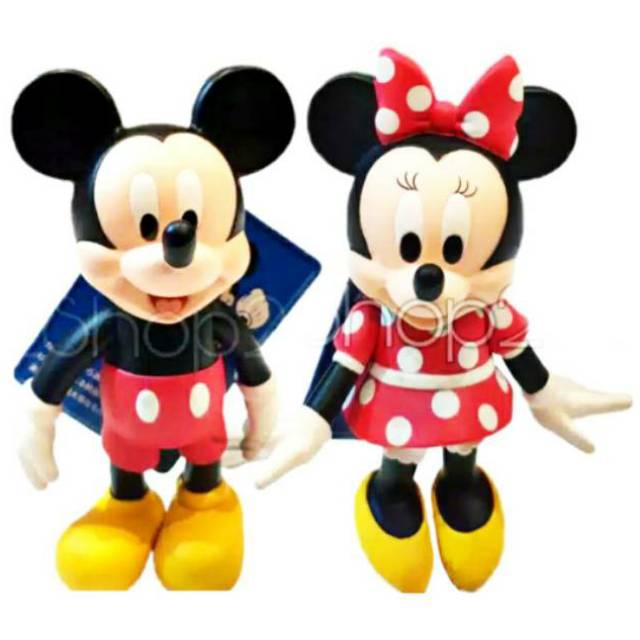 PAJANGAN MICKEY &amp; MINNIE MOUSE 15 x 8,5 x 6 cm