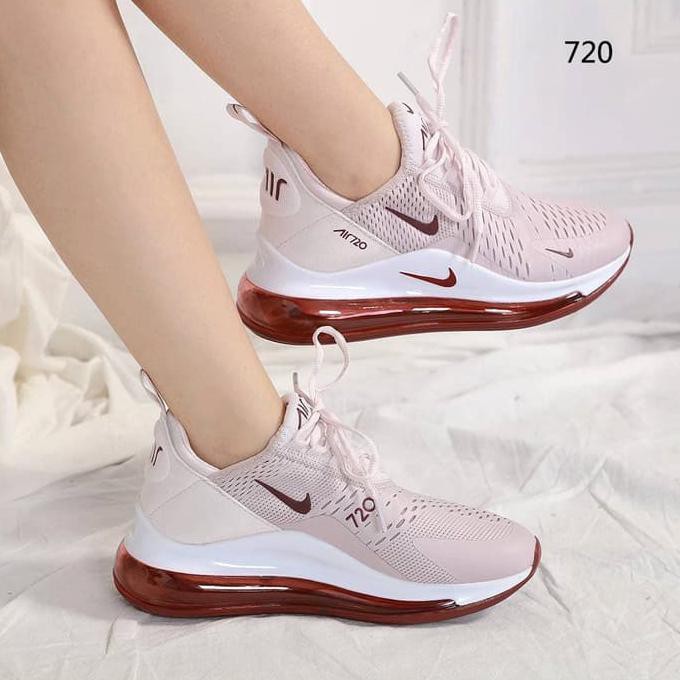 Diskon Sepatu Nike Airmax 720/270 Barely Rose Premium Original MURAH