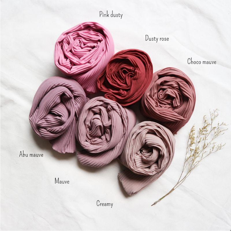 Pashmina Full Plisket Lidi Ceruty Babydoll / Pleats