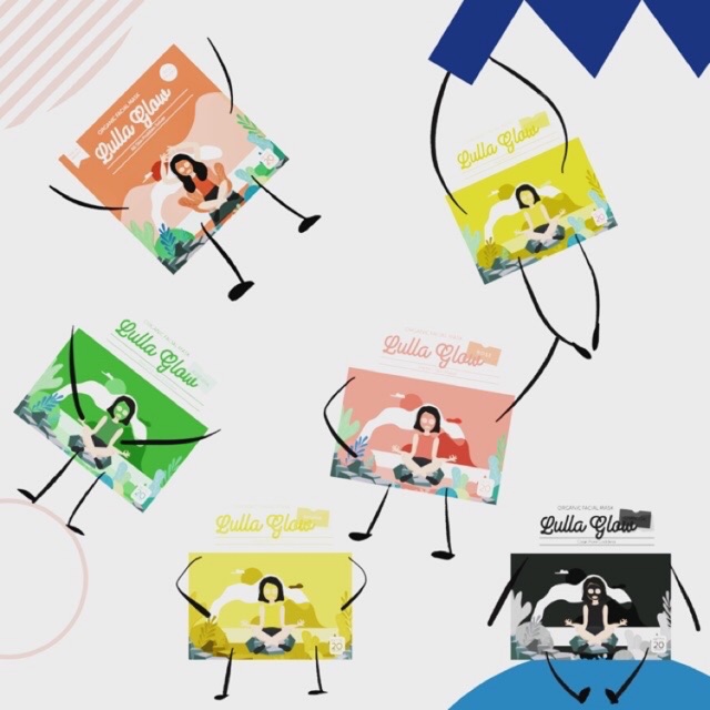 Lulla Glow | Masker Organik Berkhasiat
