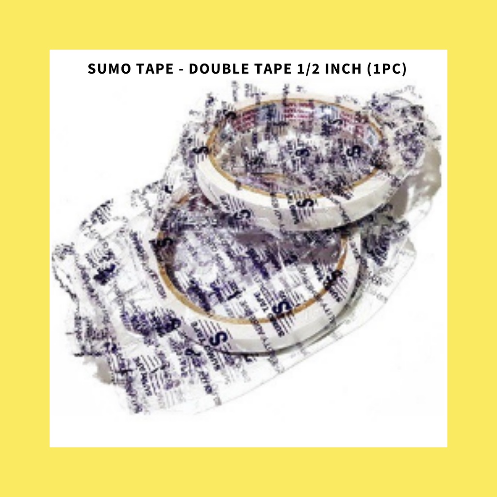 

SUMO TAPE - Double Tape 1/2 Inch 12 yard (1pc)