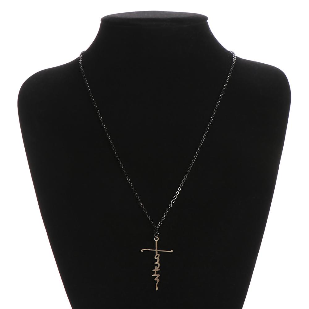 Preva Faith Kalung Yesus Kristen Klavikula Choker Fashion Perhiasan Hadiah Pernikahan Gelang