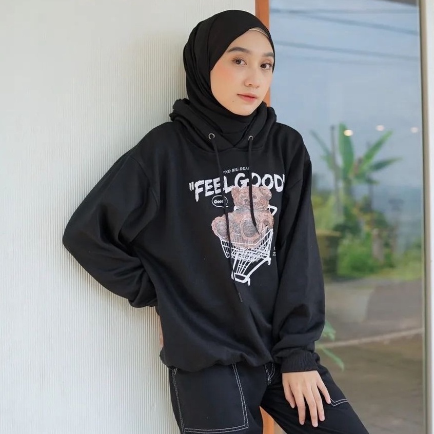 Public - Feel Good Hoodie - Jaket Hoodie Unisex Kekinian