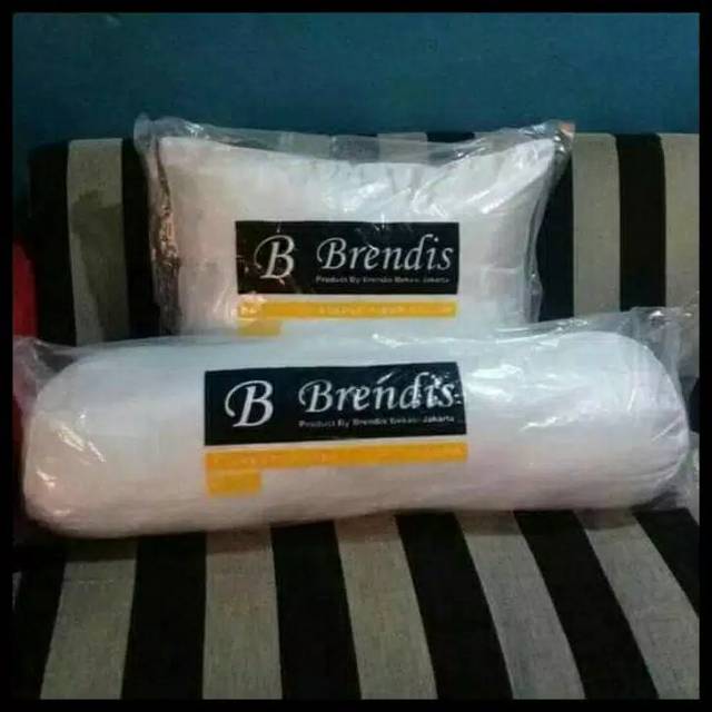 Brendis PAKET 2 Bantal 2 Guling(dapat 4 pics)