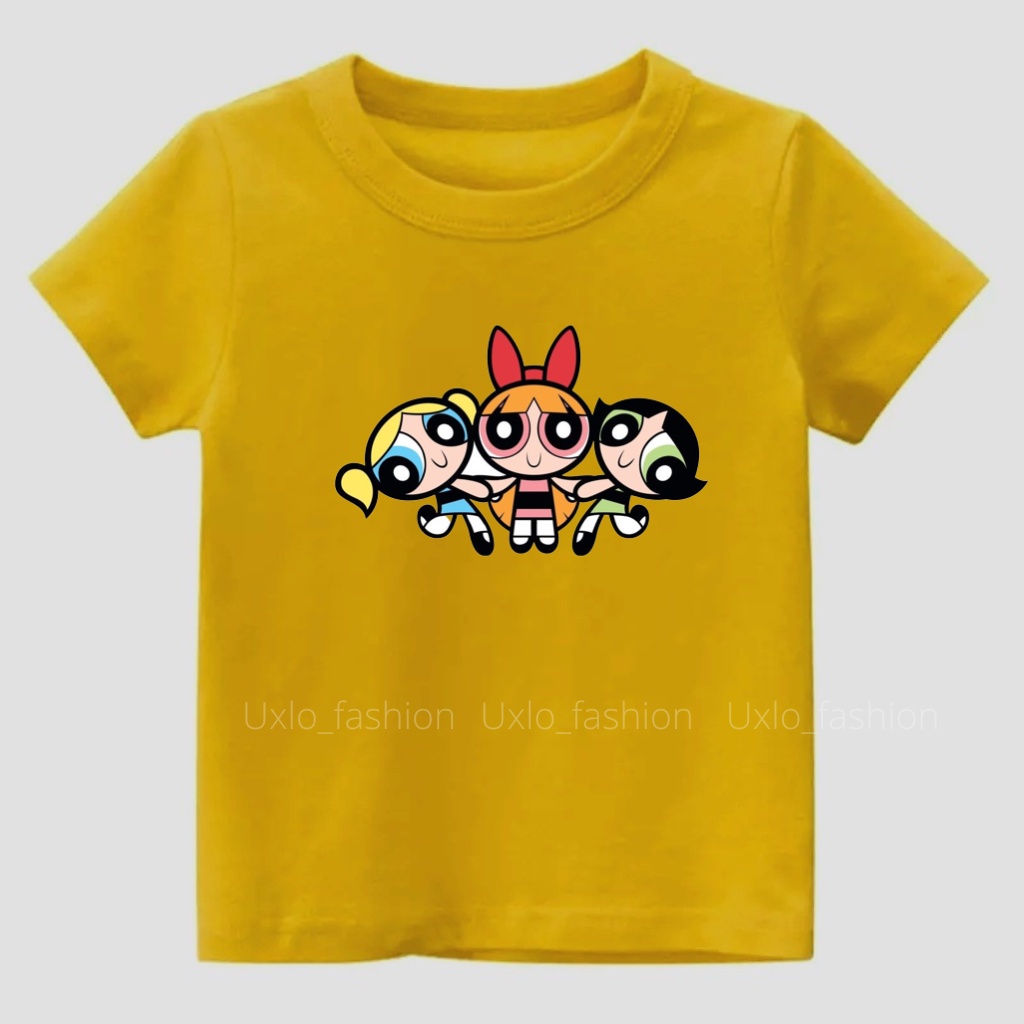 ATASAN BAJU KAOS ANAK PEREMPUAN MURAH LENGAN PENDEK MOTIF GAMBAR KARTUN LUCU IDEAL UMUR 2 3 4 5 6 7 8 9 TAHUN UXLO FSHION