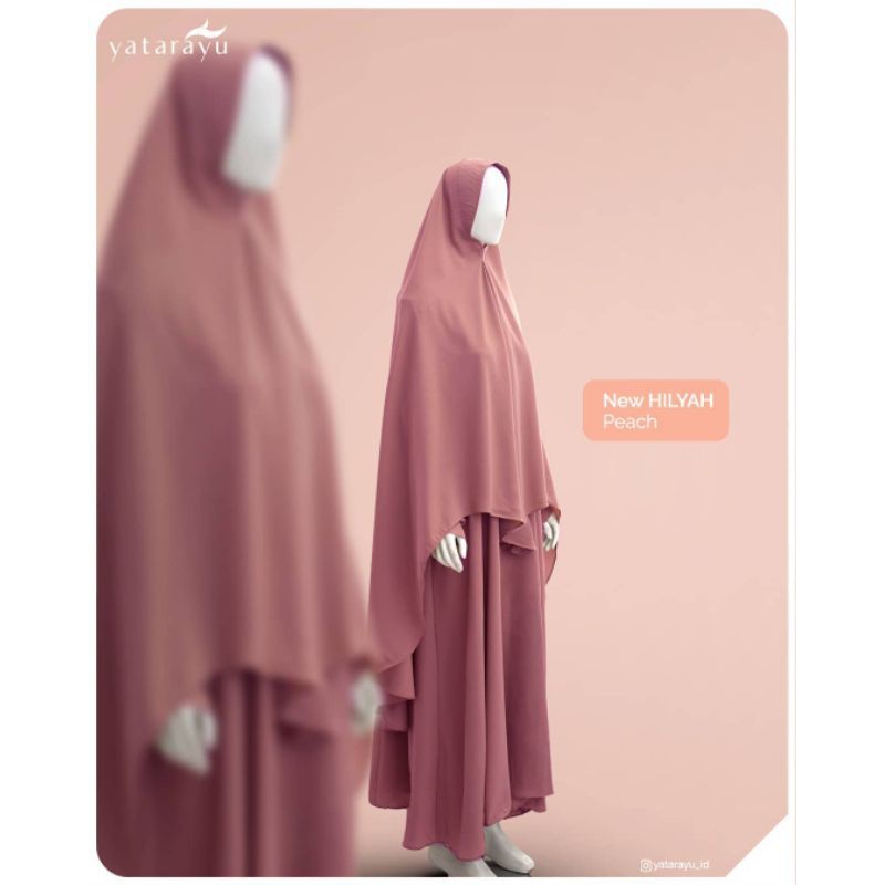 HILYAH Gamis Set Peach