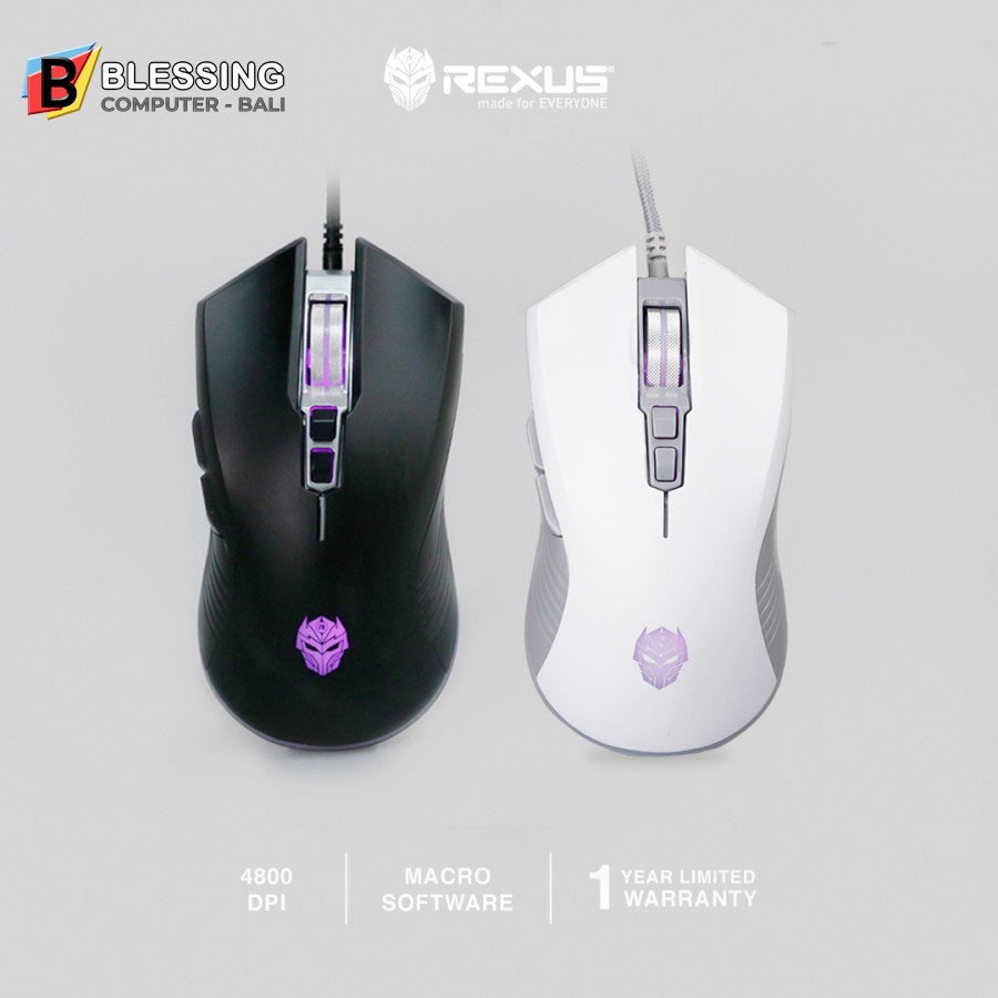 Mouse Gaming REXUS Xierra G10 7D USB 7200 DPI