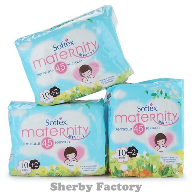 Jual (Ready Jogja) Softex Maternity / Pembalut Bersalin Nifas Isi 10