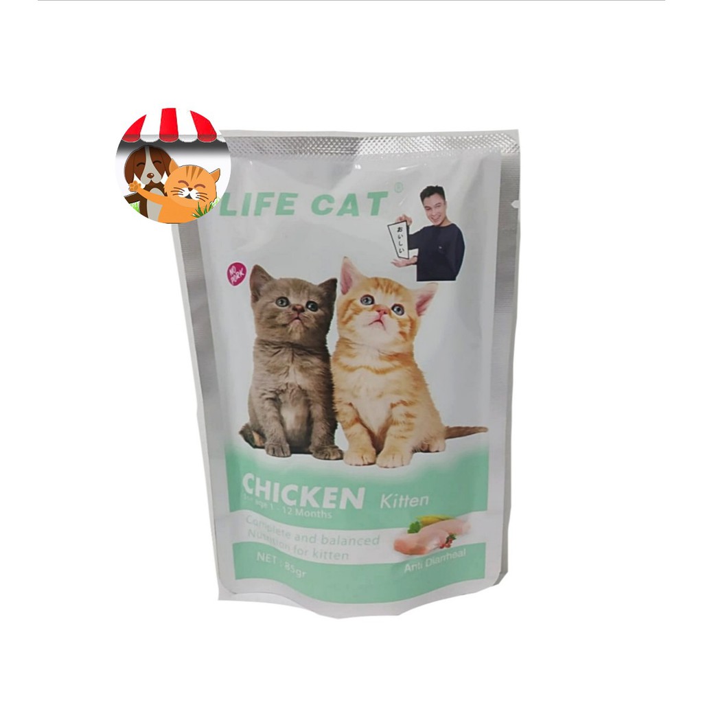 Makanan Kucing Life Cat Pouch 85gr - Life Cat Wet Food
