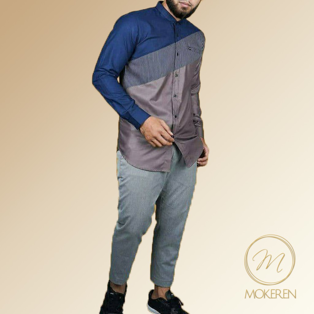 BAJU KOKO MODERN BRANDED BAKKA LONG BY FADKHERA