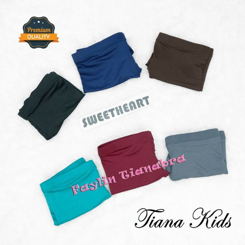 (6PCS) TIANA CELANA DALAMAN SHORT LEGGINGS ANAK UKURAN M-XXL