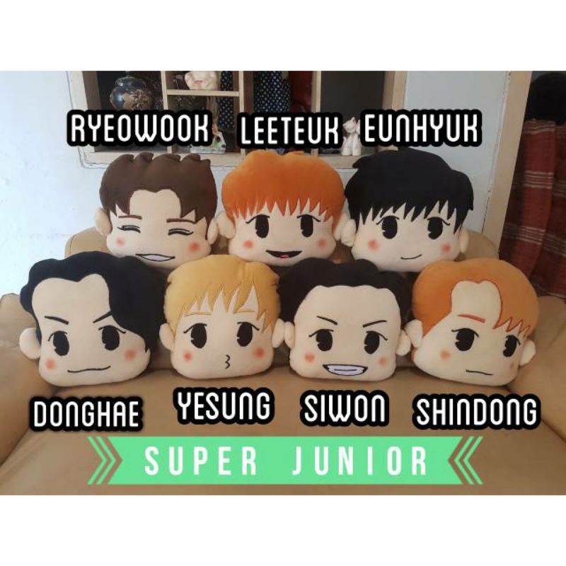 SUPER JUNIOR Pillow Doll / Bantal Boneka SuJu