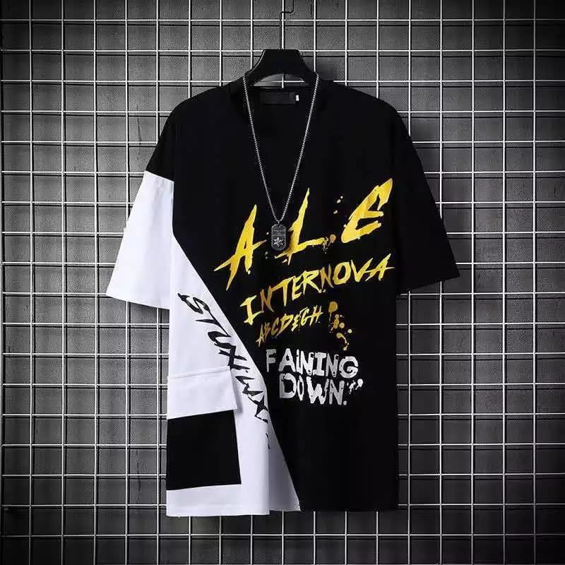 BAJU FALNING Fashion Pria Kaos Lengan Pendek Keren Remaja Style Kekinian Terbaru Murah Bagus