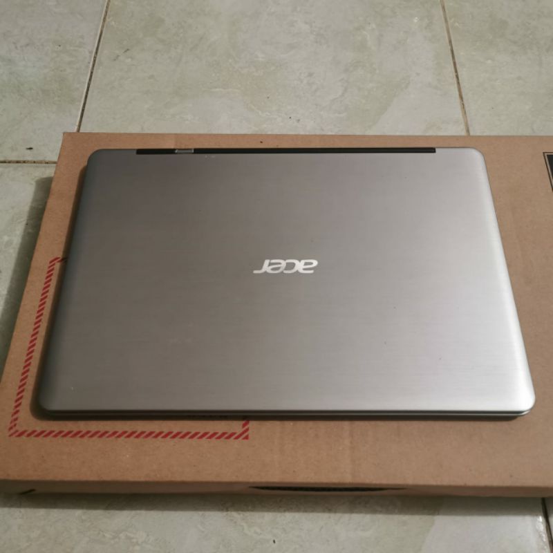 Laptop Second Acer Aspire S3 Cor i3-2367M Ram 4GB/320GB layar 14 inch bezel slim windows 10-2