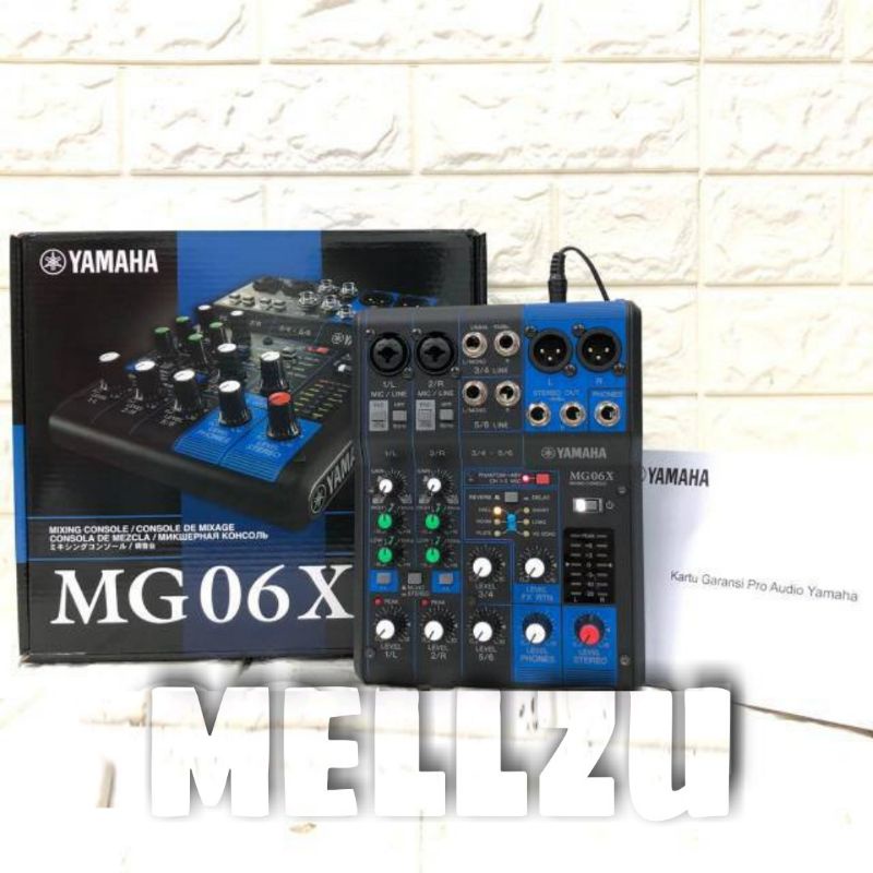 MIXER Audio YAMAHA MG 06 X ORIGINAL