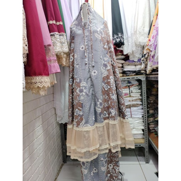 Mukena Sutra Dior/Armani Silk/Maxmara