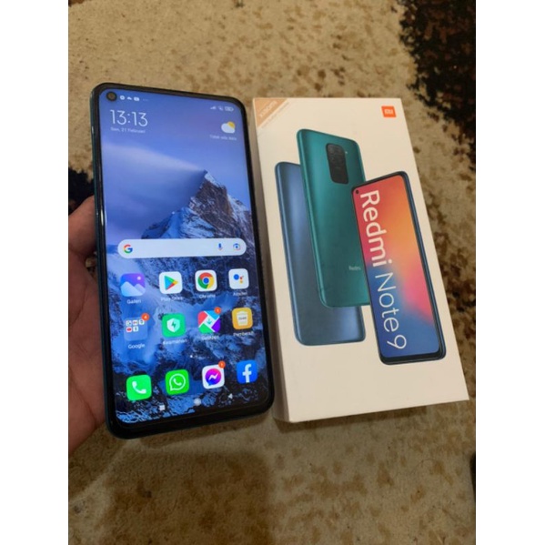 Redmi Note 9 Ram 4/64GB Second