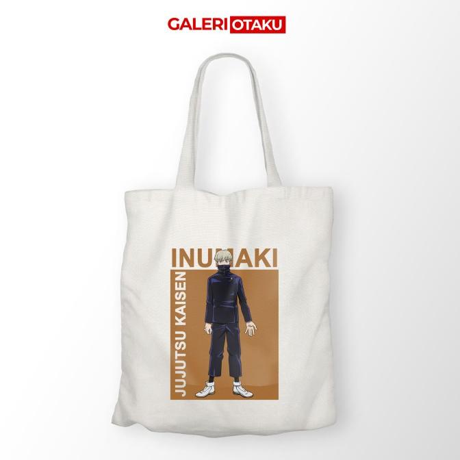 TOTE BAG KANVAS ANIME JUJUTSU KAISEN / TOGE INUMAKI / TOTE BAG UNISEX BERKAH