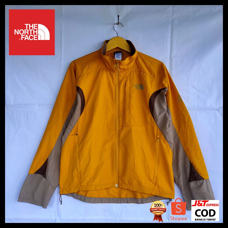 JAKET TNF WARNA KUNING UNTUK CEWEK / JAKET THE NORTH FACE YELLOW / JAKET PARASUT KHUSUS WANITA ORI
