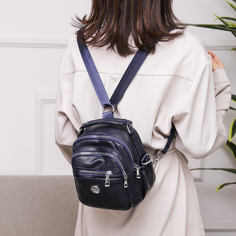 Crossbody Shoulder Bags gendong Multifungsi Selempan Backpack  sling bag Tas wanita ransel  bisa Tote tangan tas bahu impor tas 7136