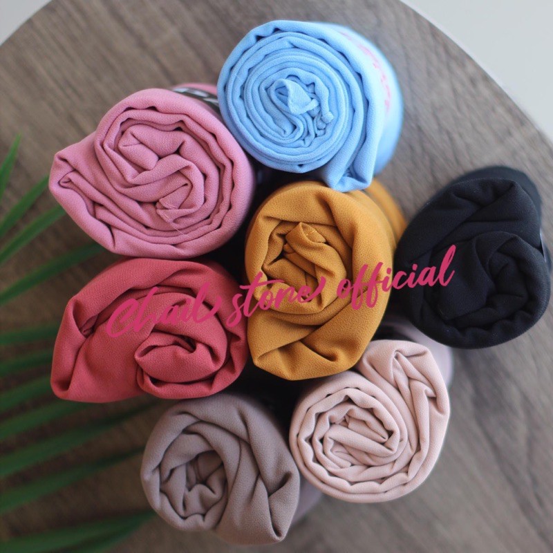 Pashmina Ceruty Babydoll Premium / Hijab Ceruti / Jilbab