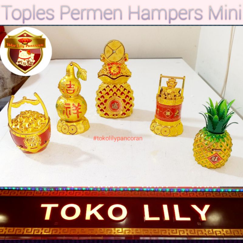 Toples Permen Mini Imlek / Toples Permen Hampers Mini