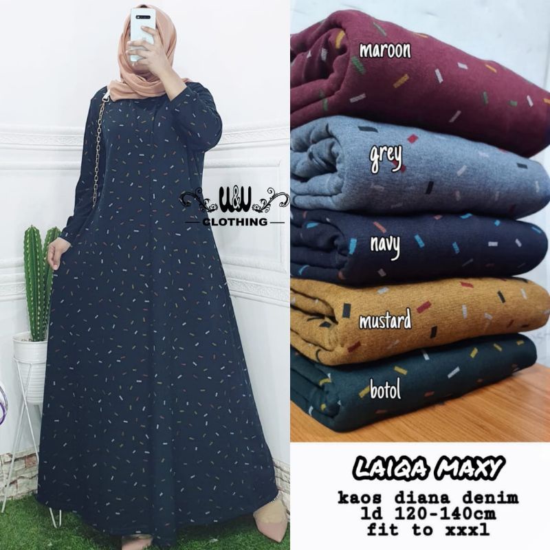 LAIQA MAXY ORIGINAL PRODUK BY W&amp;W