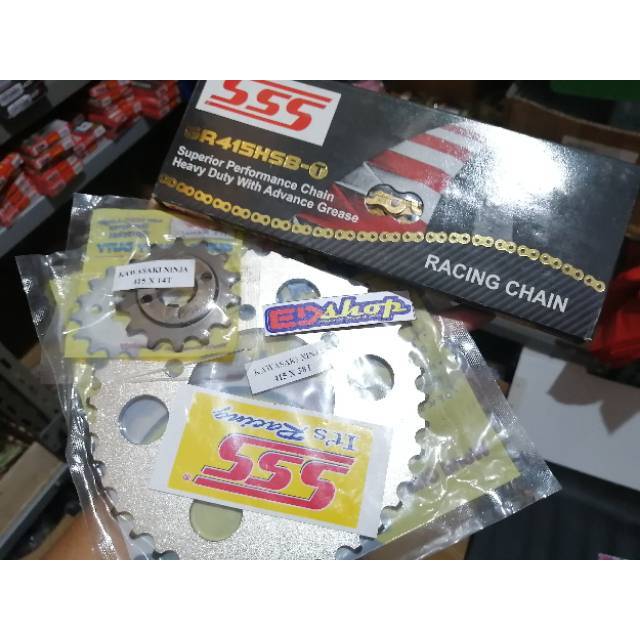 Gear FULL SET NINJA 415 SSS HSBT TIPIS NINJA150 R RR 2TAK RACING BAJA GER GIR BALAP