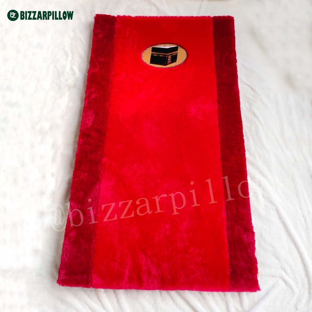 Bizzarpillow Sajadah Bulu Rasfur Kombinasi Ukuran 120x65x4cm BZ252