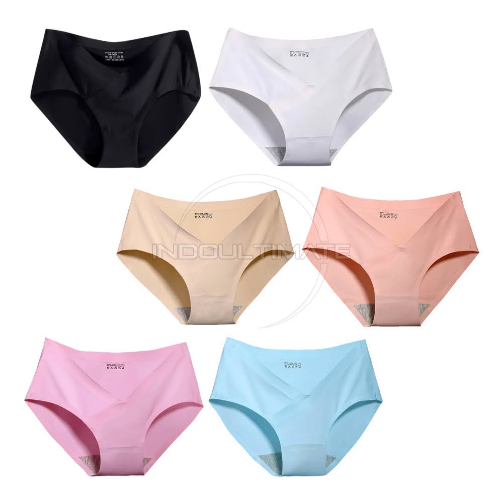 LENGKAP SIZE CD Celana Dalam Wanita Ibu Hamil Seamless Anti Jeplak Tanpa Jahitan CDM-102 Elastis Celana Dalam Ibu Hamil Melahirkan Menyusui Sepinggul Maternity Pants Celana Dalam Pendek Underwear Baju Pakaian Dalam Wanita Hamil Jumbo Bagus Murah