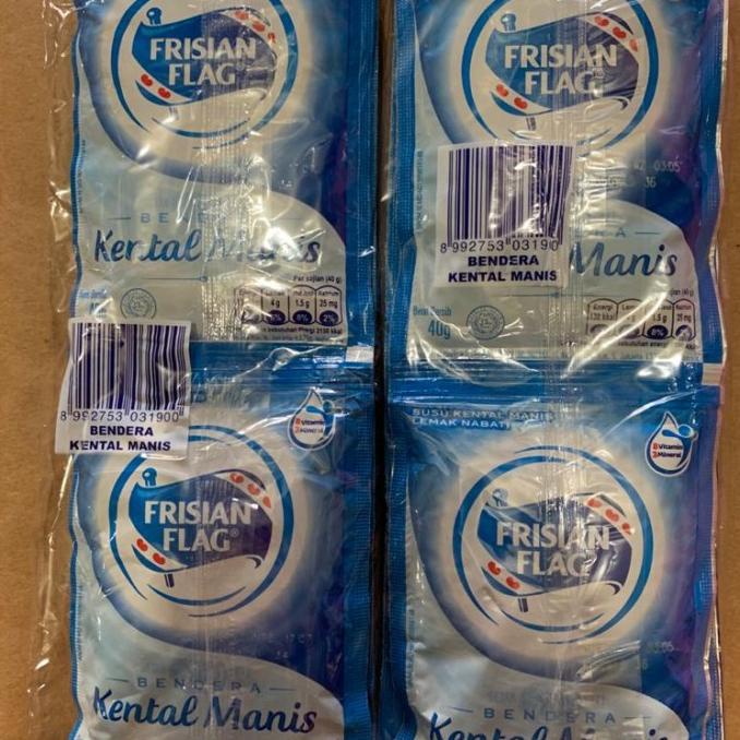 

Susu Bendera / Frisian Flag Putih (6sachet)