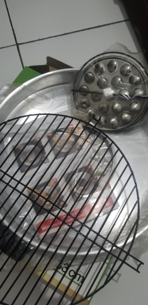 Panggangan Maspion Fancy Grill 33 Cm Alat Pemanggang