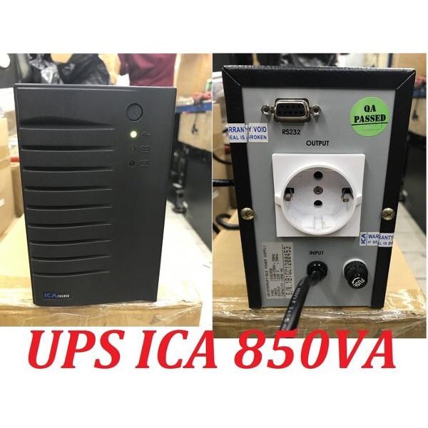 UPS ICA CKE850 TANPA BATERAI
