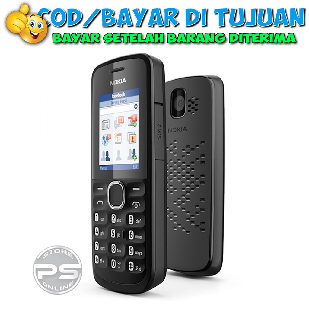 HP Nokia 110c Dual Sim - HP dual sim - HP Jadul - HP dengan aplikasi Lengkap