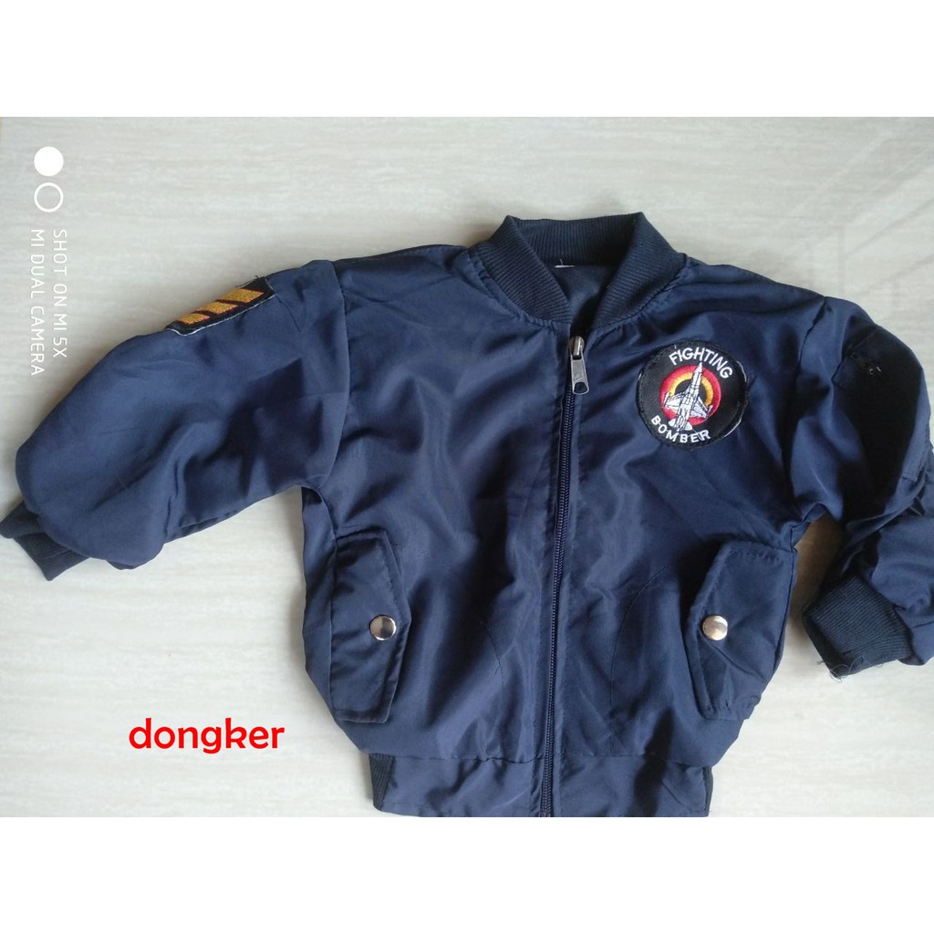 Jaket Bomber Anak 1-2thn Jaket Anak Murah