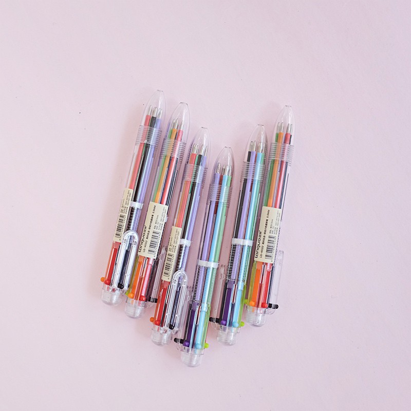 

Six Colors in One Ballpoint Pen (Bolpen / Pulpen)