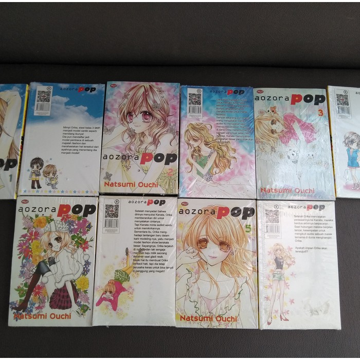 Komik Set: Aozora Pop by Natsumi Ouchi